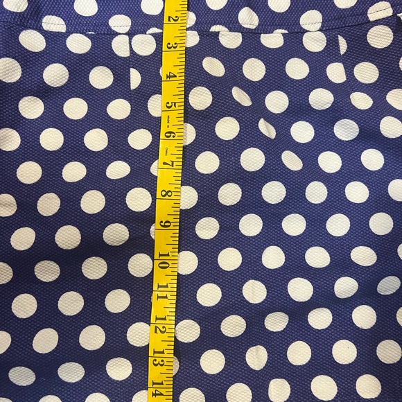 Women’s Guess skirt size 29 purple with white polka dots - Picture 4 of 6